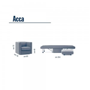 Sillón cama Acca Campeggi