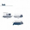 Sofá cama Dudù de Campeggi. Sofas cama de diseño.