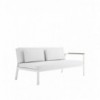 Sofá resistente modular 1 Timeless para exterior de Gandia Blasco.