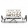 Mesa Artistico Fija Cerámica de Bontempi. Muebles modernos italianos.