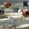 Silla E004 Embrace Chair en tela de Carl Hansen and Son. Sillas de diseño.