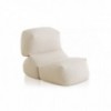 Sillón Grapy de Gandia Blasco. Sillón relleno de poliestireno para exterior.