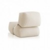 Sillón Grapy de Gandia Blasco. Sillón relleno de poliestireno para exterior.