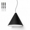 Lámpara colgante String Lights Cone de diseño de Flos Iluminación.