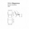 Sillón Digamma SantaCole. Mobiliario moderno y elegante. Sillones de diseño.