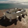 Barra Fiesta Acabada en Mate con Luz Led y Mando a Distancia | Vondom