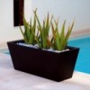 Jardinera Cónica en Acabado Mate en Varios Tamaños y con Luz Led