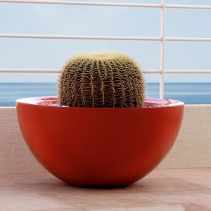 Macetero Sfera con Doble Pared, Con o Sin Autorriego | Diseño Vondom