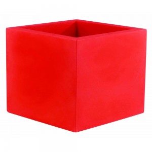 Macetero Cubo de Diseño Acabado en Mate Con o Sin Autorriego