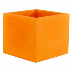 Macetero Cubo de Diseño Acabado en Mate Con o Sin Autorriego