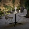 Lámpara sobremesa Gatsby prisma Luz Led de Vondom. Iluminación de diseño.