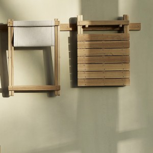 Mesa auxiliar outdoor BM5868 de Carl Hansen & Son. Mesas de diseño nórdico.