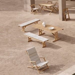 Mesa para exteriores BM1771 de Carl Hansen & Son. Mesas para jardín.