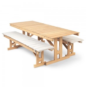 Mesa para exteriores BM1771 de Carl Hansen & Son. Mesas para jardín.