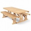 Mesa para exteriores BM1771 de Carl Hansen & Son. Mesas para jardín.