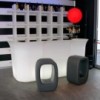 Taburete de diseño Lazy Bones de Slide. Muebles de diseño