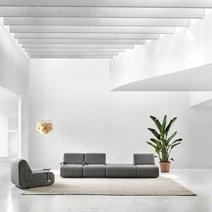 Sofá modular de diseño Gin de Punt Mobles. Muebles de diseño para contract.