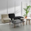 Sofá modular de diseño Gin de Punt Mobles. Muebles de diseño para contract.