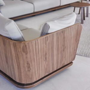 Sofá tapizado de diseño Amor Cortese de Puntmobles. Sofás de diseño modernos.