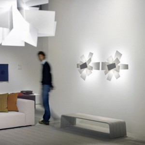 Aplique/Plafón Big Bang de Foscarini. Lámparas modernas. Apliques de diseño.