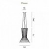 Lámpara suspensión Allegretto Vivace Foscarini. Lámpara de diseño moderno.