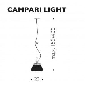 Lámpara de suspensión Campari Light Ingo Maurer