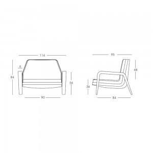 Sillón America de Slide.