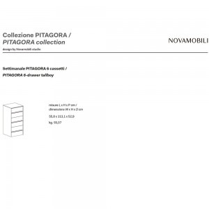 Sinfonier Pitagora elegante y adaptable de Novamobili