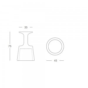 Taburete de diseño moderno Slide Design. Muebles para contract