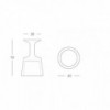Taburete de diseño moderno Slide Design. Muebles para contract