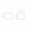 Taburete moderno Soft Cubo. Slide Design