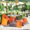 Taburete de diseño Amélie Sgabello Slide Design. Muebles para contract