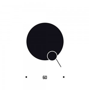 Aplique pared Eclipse ellipse. Ingo Maurer
