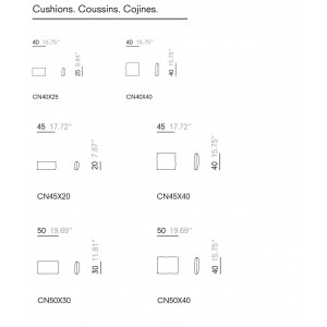 Cojínes decorativos de Joquer. Cojines para sofás y butacas de diseño moderno.