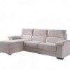Sofá cama 2 plazas + Chaise Longue Milán de ES Interiorismo. Puf cama y Sofas cama.