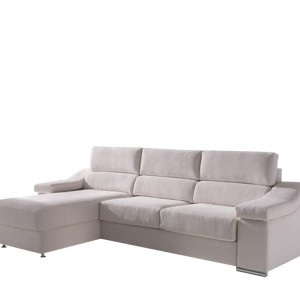 Sofá cama 2 plazas + Chaise Longue Londres de ES Interiorismo. Puf cama y Sofas cama.