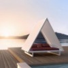 Cama con techo Daybed Frame Vineyard. Vondom