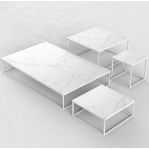 Mesa auxiliar Pixel de Vondom. Muebles y complementos de exterior.
