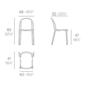 Silla Brooklyn. Vondom