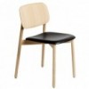 Silla Soft Edge 60 asiento tapizado Hay