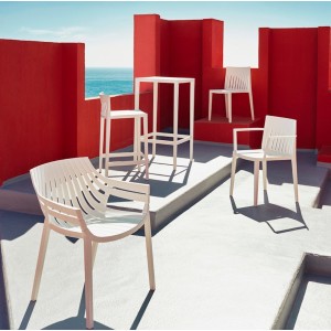 Sillón diseño Spritz con brazos de polipropileno por inyección | Vondom