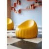 Sillón de diseño suave Slide Design. Muebles para contract