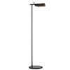 Lámpara de aluminio de pie Tab F de Flos Iluminación. Lámpara elegante.