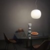 Lámpara de suspensión Gem de Foscarini. Lámparas de diseño contemporáneo.