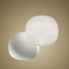 Lámpara de suspensión Gem de Foscarini. Lámparas de diseño contemporáneo.