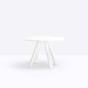 Mesa Arki-Table Redonda de Pedrali. Mesas de diseño. Mesas redondas mordernas.