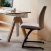 Silla Creed 6071 de Hag. Sillas de oficina. Sillas de diseño con base patín.