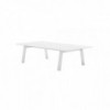 Mesa baja Timeless para jardín de Gandia Blasco. Mesas modernas para patio.