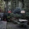 Lámpara pie exterior Twiggy Grid Terra Foscarini