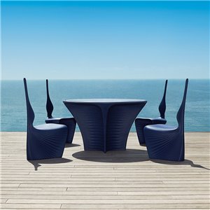 Silla Biophilia con Doble Pared y Tapizado de Tela Náutica | Vondom